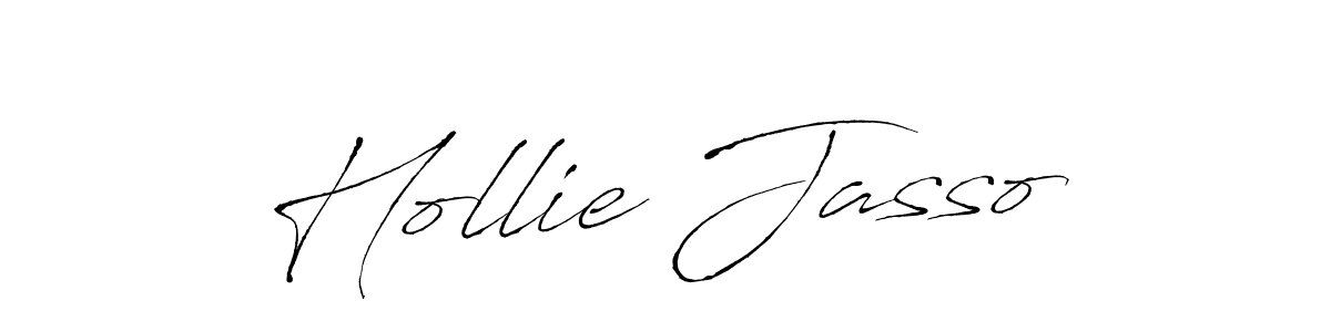 Hollie Jasso stylish signature style. Best Handwritten Sign (Antro_Vectra) for my name. Handwritten Signature Collection Ideas for my name Hollie Jasso. Hollie Jasso signature style 6 images and pictures png