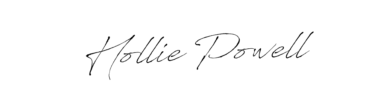 How to make Hollie Powell name signature. Use Antro_Vectra style for creating short signs online. This is the latest handwritten sign. Hollie Powell signature style 6 images and pictures png