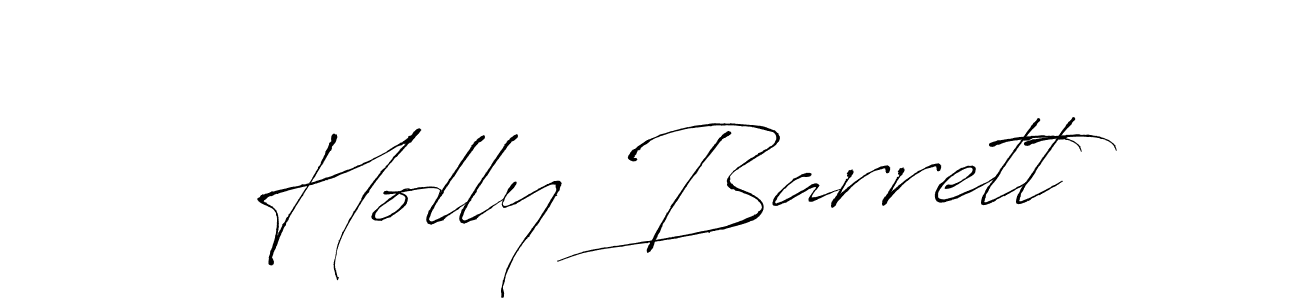 Use a signature maker to create a handwritten signature online. With this signature software, you can design (Antro_Vectra) your own signature for name Holly Barrett. Holly Barrett signature style 6 images and pictures png