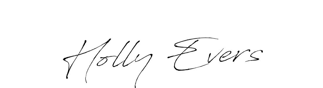 The best way (Antro_Vectra) to make a short signature is to pick only two or three words in your name. The name Holly Evers include a total of six letters. For converting this name. Holly Evers signature style 6 images and pictures png