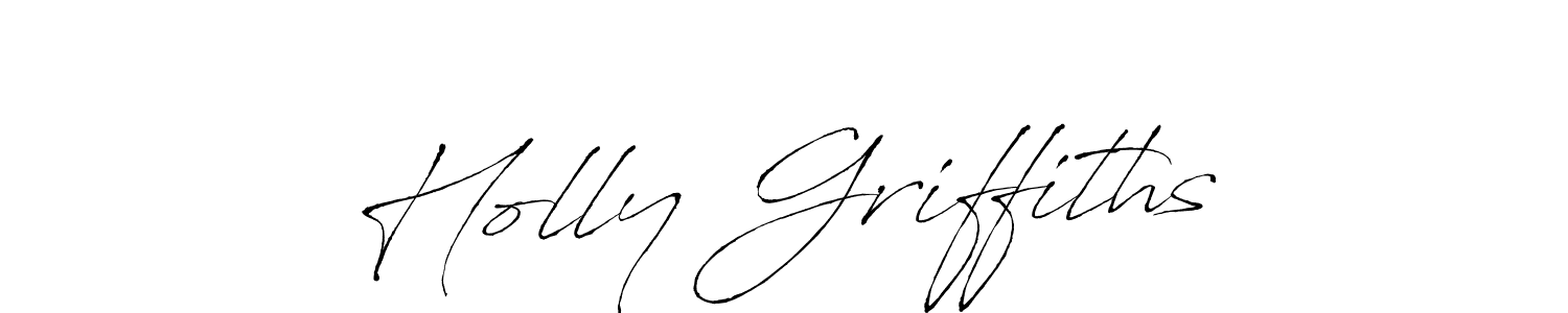 Design your own signature with our free online signature maker. With this signature software, you can create a handwritten (Antro_Vectra) signature for name Holly Griffiths. Holly Griffiths signature style 6 images and pictures png