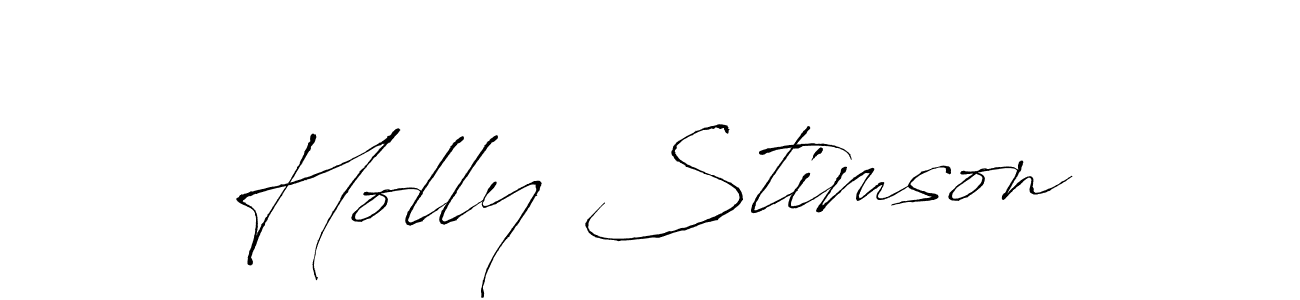 Make a beautiful signature design for name Holly Stimson. Use this online signature maker to create a handwritten signature for free. Holly Stimson signature style 6 images and pictures png