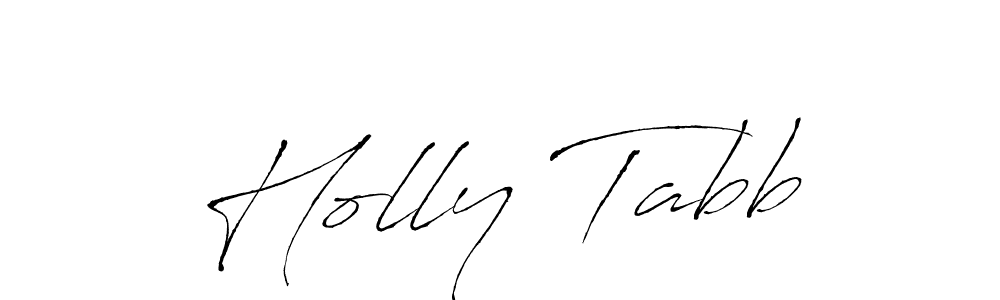How to make Holly Tabb signature? Antro_Vectra is a professional autograph style. Create handwritten signature for Holly Tabb name. Holly Tabb signature style 6 images and pictures png