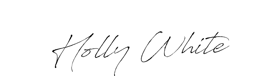 Also we have Holly White name is the best signature style. Create professional handwritten signature collection using Antro_Vectra autograph style. Holly White signature style 6 images and pictures png