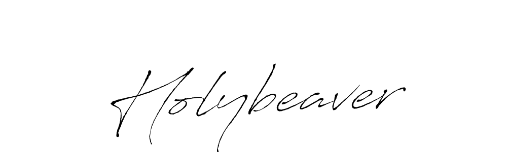 How to Draw Holybeaver signature style? Antro_Vectra is a latest design signature styles for name Holybeaver. Holybeaver signature style 6 images and pictures png