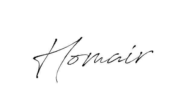 It looks lik you need a new signature style for name Homair. Design unique handwritten (Antro_Vectra) signature with our free signature maker in just a few clicks. Homair signature style 6 images and pictures png