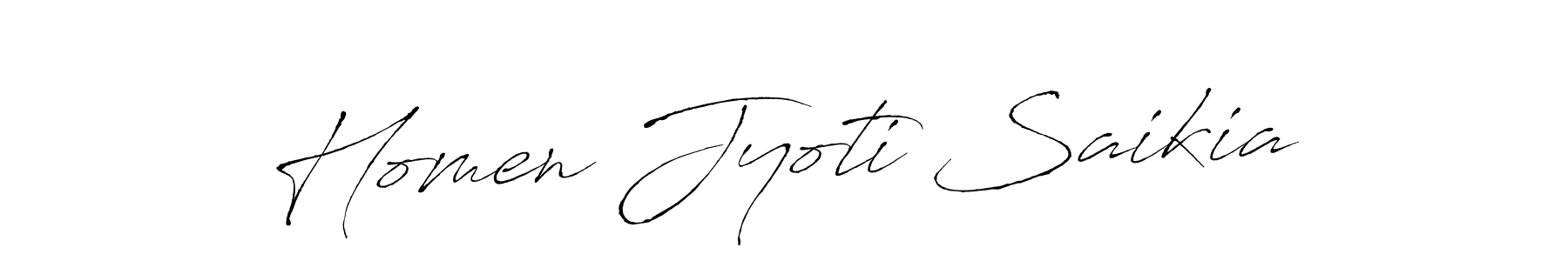 It looks lik you need a new signature style for name Homen Jyoti Saikia. Design unique handwritten (Antro_Vectra) signature with our free signature maker in just a few clicks. Homen Jyoti Saikia signature style 6 images and pictures png