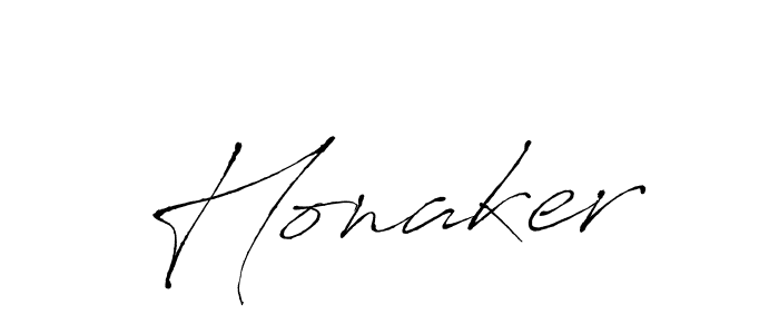 Honaker stylish signature style. Best Handwritten Sign (Antro_Vectra) for my name. Handwritten Signature Collection Ideas for my name Honaker. Honaker signature style 6 images and pictures png