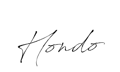 Hondo stylish signature style. Best Handwritten Sign (Antro_Vectra) for my name. Handwritten Signature Collection Ideas for my name Hondo. Hondo signature style 6 images and pictures png