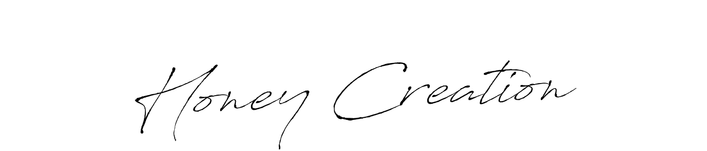 Make a beautiful signature design for name Honey Creation. Use this online signature maker to create a handwritten signature for free. Honey Creation signature style 6 images and pictures png