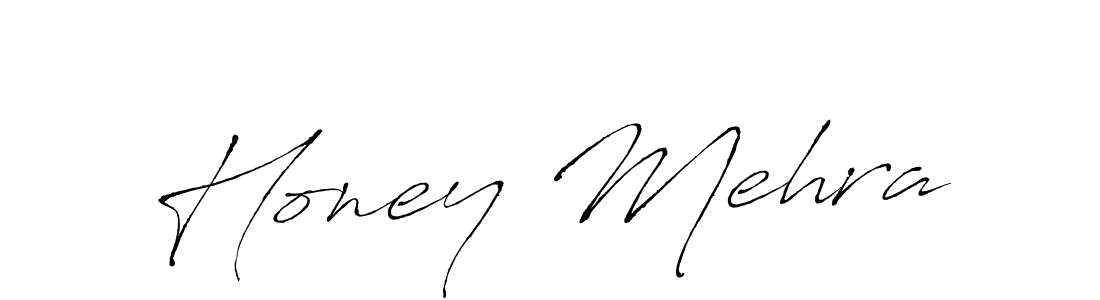 Also we have Honey Mehra name is the best signature style. Create professional handwritten signature collection using Antro_Vectra autograph style. Honey Mehra signature style 6 images and pictures png