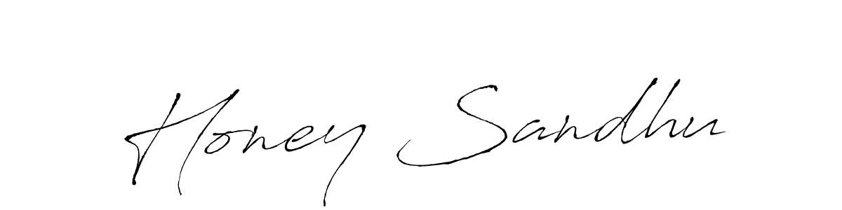Antro_Vectra is a professional signature style that is perfect for those who want to add a touch of class to their signature. It is also a great choice for those who want to make their signature more unique. Get Honey Sandhu name to fancy signature for free. Honey Sandhu signature style 6 images and pictures png