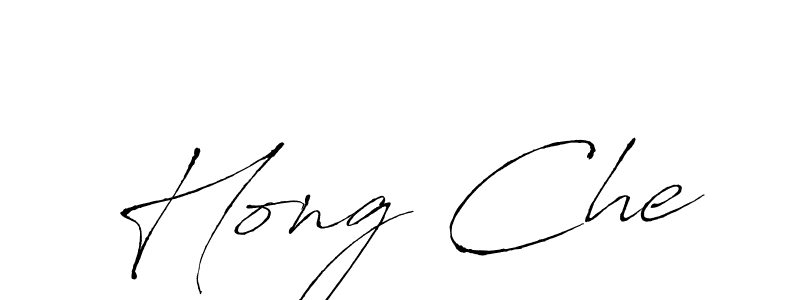 Use a signature maker to create a handwritten signature online. With this signature software, you can design (Antro_Vectra) your own signature for name Hong Che. Hong Che signature style 6 images and pictures png