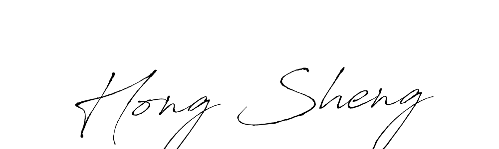 Best and Professional Signature Style for Hong Sheng. Antro_Vectra Best Signature Style Collection. Hong Sheng signature style 6 images and pictures png