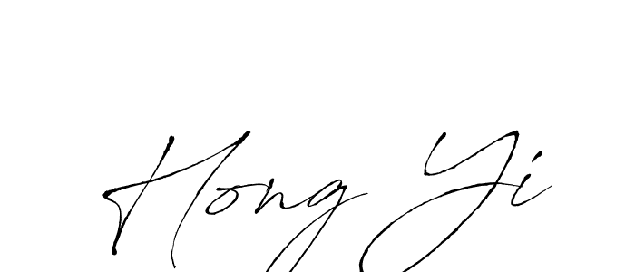 Antro_Vectra is a professional signature style that is perfect for those who want to add a touch of class to their signature. It is also a great choice for those who want to make their signature more unique. Get Hong Yi name to fancy signature for free. Hong Yi signature style 6 images and pictures png