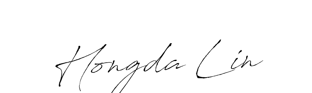 How to Draw Hongda Lin signature style? Antro_Vectra is a latest design signature styles for name Hongda Lin. Hongda Lin signature style 6 images and pictures png