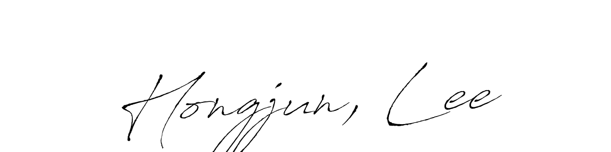 Similarly Antro_Vectra is the best handwritten signature design. Signature creator online .You can use it as an online autograph creator for name Hongjun, Lee. Hongjun, Lee signature style 6 images and pictures png