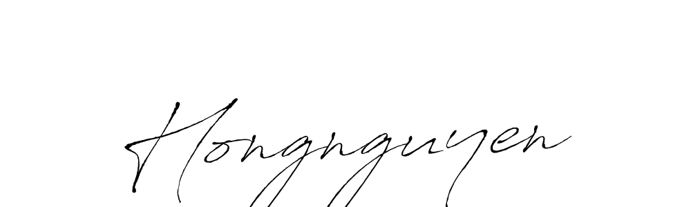 How to make Hongnguyen name signature. Use Antro_Vectra style for creating short signs online. This is the latest handwritten sign. Hongnguyen signature style 6 images and pictures png