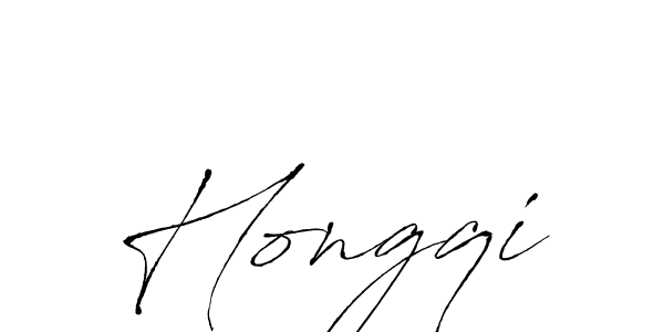 Hongqi stylish signature style. Best Handwritten Sign (Antro_Vectra) for my name. Handwritten Signature Collection Ideas for my name Hongqi. Hongqi signature style 6 images and pictures png