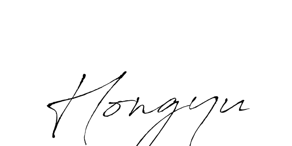 The best way (Antro_Vectra) to make a short signature is to pick only two or three words in your name. The name Hongyu include a total of six letters. For converting this name. Hongyu signature style 6 images and pictures png