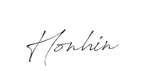 The best way (Antro_Vectra) to make a short signature is to pick only two or three words in your name. The name Honhin include a total of six letters. For converting this name. Honhin signature style 6 images and pictures png