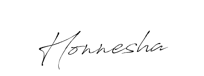How to make Honnesha signature? Antro_Vectra is a professional autograph style. Create handwritten signature for Honnesha name. Honnesha signature style 6 images and pictures png