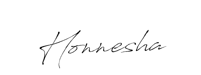 How to make Honnesha signature? Antro_Vectra is a professional autograph style. Create handwritten signature for Honnesha name. Honnesha signature style 6 images and pictures png