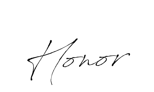 Honor stylish signature style. Best Handwritten Sign (Antro_Vectra) for my name. Handwritten Signature Collection Ideas for my name Honor. Honor signature style 6 images and pictures png