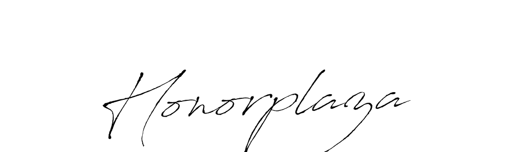 How to make Honorplaza signature? Antro_Vectra is a professional autograph style. Create handwritten signature for Honorplaza name. Honorplaza signature style 6 images and pictures png