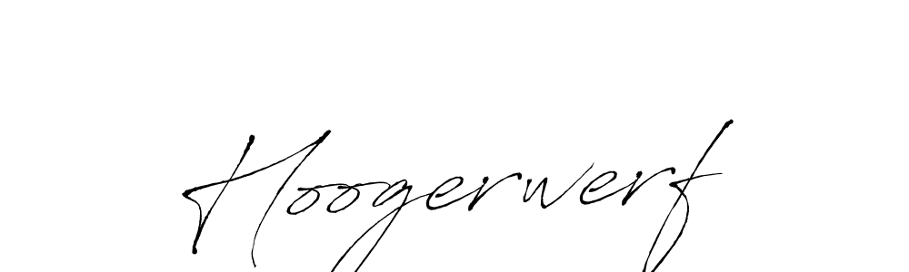 How to make Hoogerwerf name signature. Use Antro_Vectra style for creating short signs online. This is the latest handwritten sign. Hoogerwerf signature style 6 images and pictures png