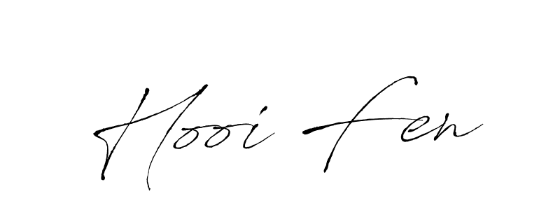 Make a beautiful signature design for name Hooi Fen. With this signature (Antro_Vectra) style, you can create a handwritten signature for free. Hooi Fen signature style 6 images and pictures png