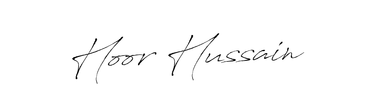 The best way (Antro_Vectra) to make a short signature is to pick only two or three words in your name. The name Hoor Hussain include a total of six letters. For converting this name. Hoor Hussain signature style 6 images and pictures png