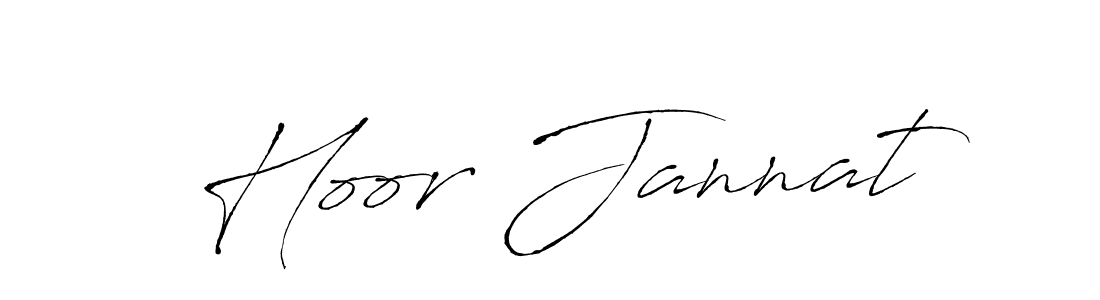 How to make Hoor Jannat name signature. Use Antro_Vectra style for creating short signs online. This is the latest handwritten sign. Hoor Jannat signature style 6 images and pictures png
