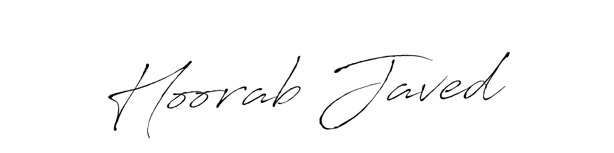 Also You can easily find your signature by using the search form. We will create Hoorab Javed name handwritten signature images for you free of cost using Antro_Vectra sign style. Hoorab Javed signature style 6 images and pictures png