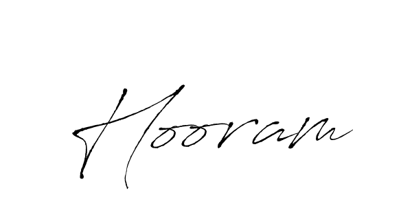 Make a beautiful signature design for name Hooram. With this signature (Antro_Vectra) style, you can create a handwritten signature for free. Hooram signature style 6 images and pictures png