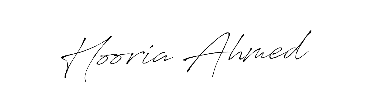 Use a signature maker to create a handwritten signature online. With this signature software, you can design (Antro_Vectra) your own signature for name Hooria Ahmed. Hooria Ahmed signature style 6 images and pictures png