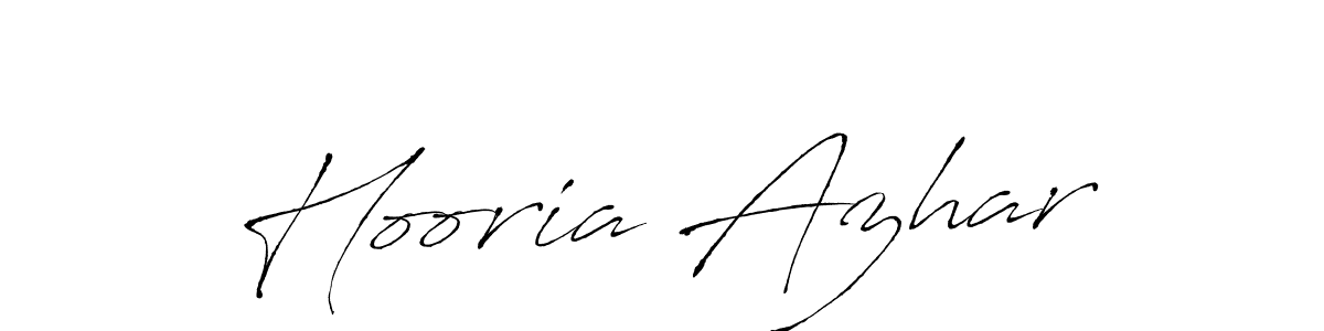 Make a beautiful signature design for name Hooria Azhar. Use this online signature maker to create a handwritten signature for free. Hooria Azhar signature style 6 images and pictures png