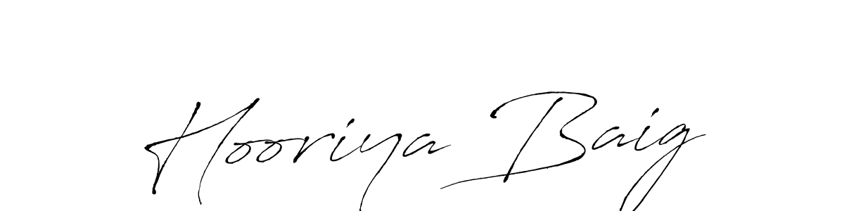 It looks lik you need a new signature style for name Hooriya Baig. Design unique handwritten (Antro_Vectra) signature with our free signature maker in just a few clicks. Hooriya Baig signature style 6 images and pictures png