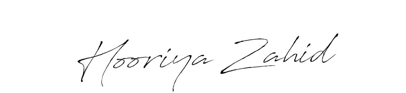 The best way (Antro_Vectra) to make a short signature is to pick only two or three words in your name. The name Hooriya Zahid include a total of six letters. For converting this name. Hooriya Zahid signature style 6 images and pictures png