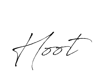 You should practise on your own different ways (Antro_Vectra) to write your name (Hoot) in signature. don't let someone else do it for you. Hoot signature style 6 images and pictures png