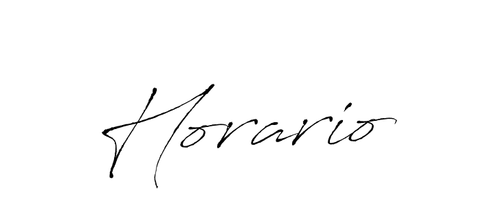How to make Horario name signature. Use Antro_Vectra style for creating short signs online. This is the latest handwritten sign. Horario signature style 6 images and pictures png