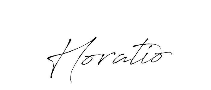 Design your own signature with our free online signature maker. With this signature software, you can create a handwritten (Antro_Vectra) signature for name Horatio. Horatio signature style 6 images and pictures png