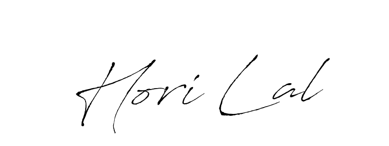 You should practise on your own different ways (Antro_Vectra) to write your name (Hori Lal) in signature. don't let someone else do it for you. Hori Lal signature style 6 images and pictures png