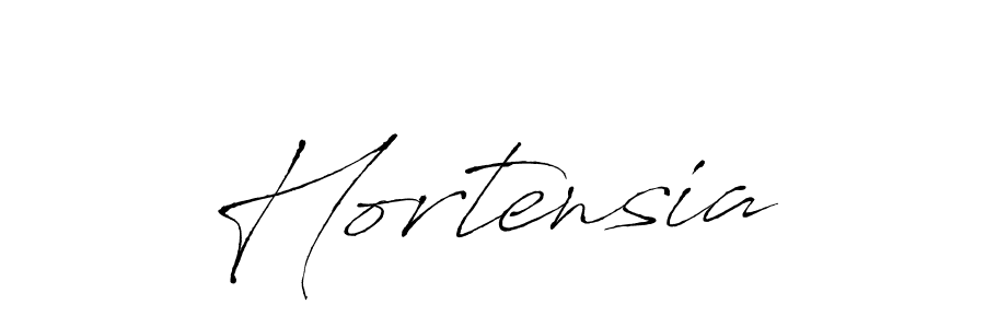 Also we have Hortensia name is the best signature style. Create professional handwritten signature collection using Antro_Vectra autograph style. Hortensia signature style 6 images and pictures png