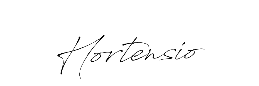 Hortensio stylish signature style. Best Handwritten Sign (Antro_Vectra) for my name. Handwritten Signature Collection Ideas for my name Hortensio. Hortensio signature style 6 images and pictures png