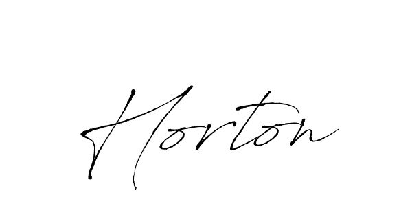 Make a beautiful signature design for name Horton. With this signature (Antro_Vectra) style, you can create a handwritten signature for free. Horton signature style 6 images and pictures png