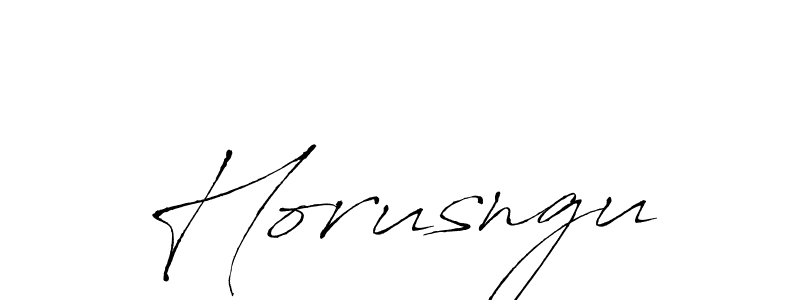 Design your own signature with our free online signature maker. With this signature software, you can create a handwritten (Antro_Vectra) signature for name Horusngu. Horusngu signature style 6 images and pictures png