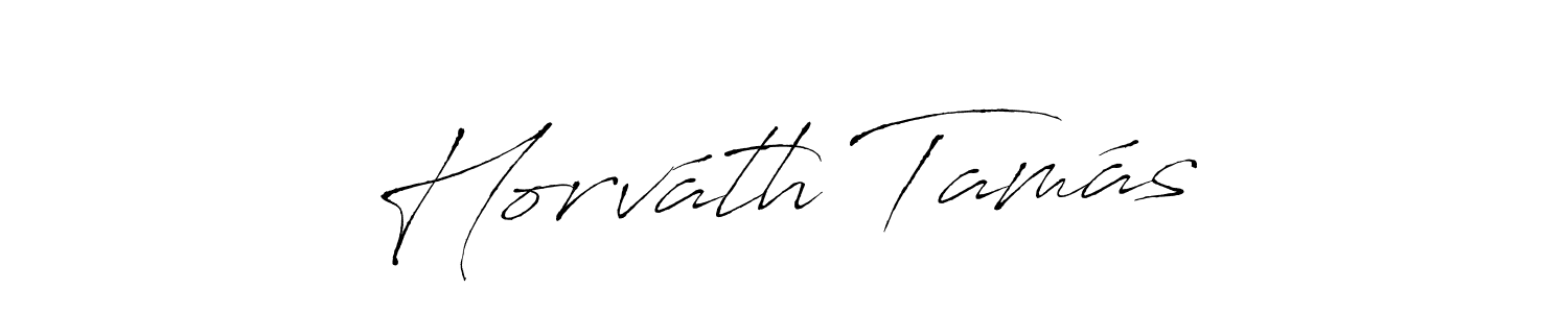 You should practise on your own different ways (Antro_Vectra) to write your name (Horváth Tamás) in signature. don't let someone else do it for you. Horváth Tamás signature style 6 images and pictures png