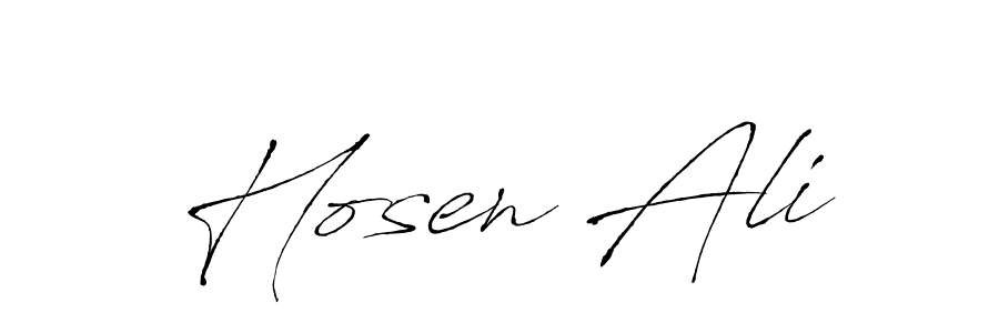 You can use this online signature creator to create a handwritten signature for the name Hosen Ali. This is the best online autograph maker. Hosen Ali signature style 6 images and pictures png