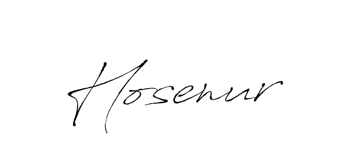 Create a beautiful signature design for name Hosenur. With this signature (Antro_Vectra) fonts, you can make a handwritten signature for free. Hosenur signature style 6 images and pictures png